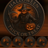 🏆Flash Sale 60% OFF - 🎃Halloween Trick-or-Treat Coin – Scarecrow Pumpkin Reaper Edition