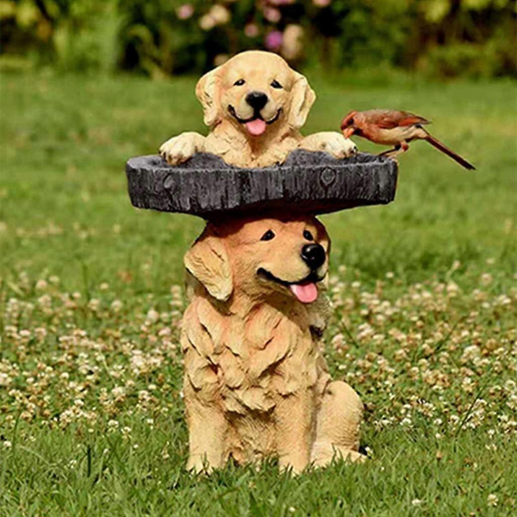 🐝Labor Day Deals: 50% OFF! Puppy Bird Feeder Outdoor Decorative Ornaments