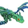 Articulated Winged Dragon – Stunning Flying Dragon Toy with Majestic Horns