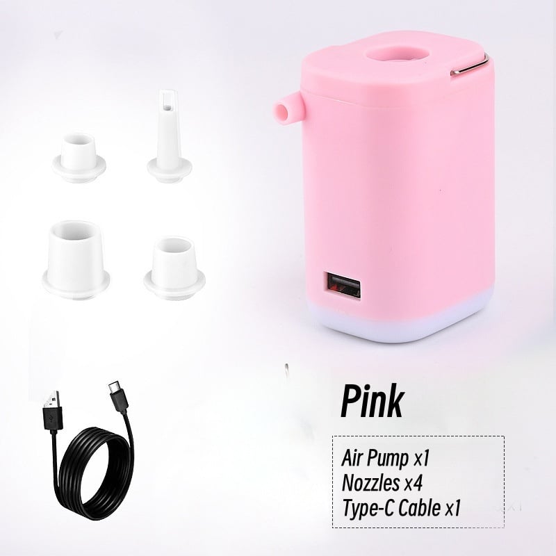 💥LAST DAY SALE 50% OFF💥Mini Portable Air Pump with Light