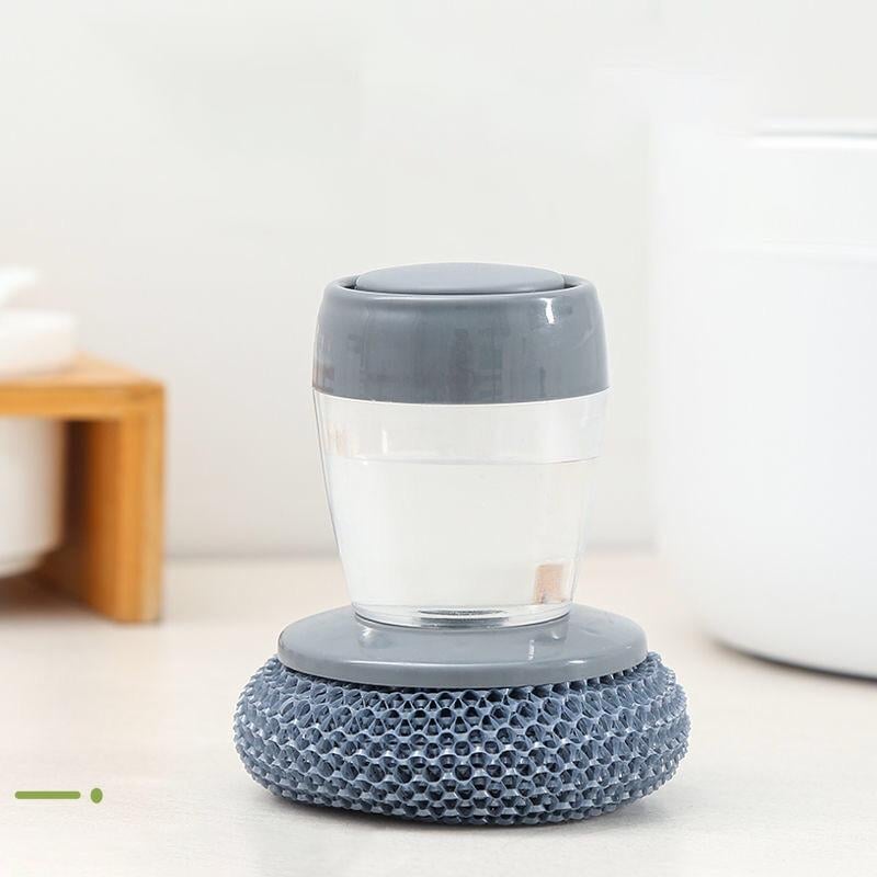 🔥Last Day Promotion 50% OFF🔥Kitchen Soap Press Dispensing Palm Brush