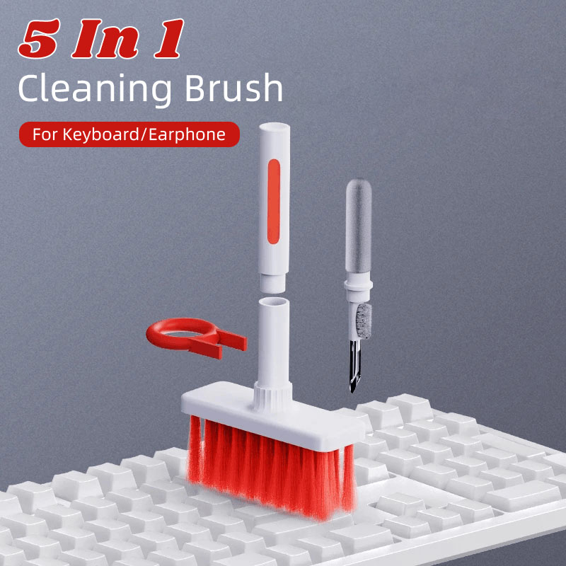 🎄Christmas Hot Sale 70% OFF🎄5-in-1 Multi-Function Keyboard & LEGO Cleaning Tools✨Buy 2 Get 2 Free(4 Pcs)