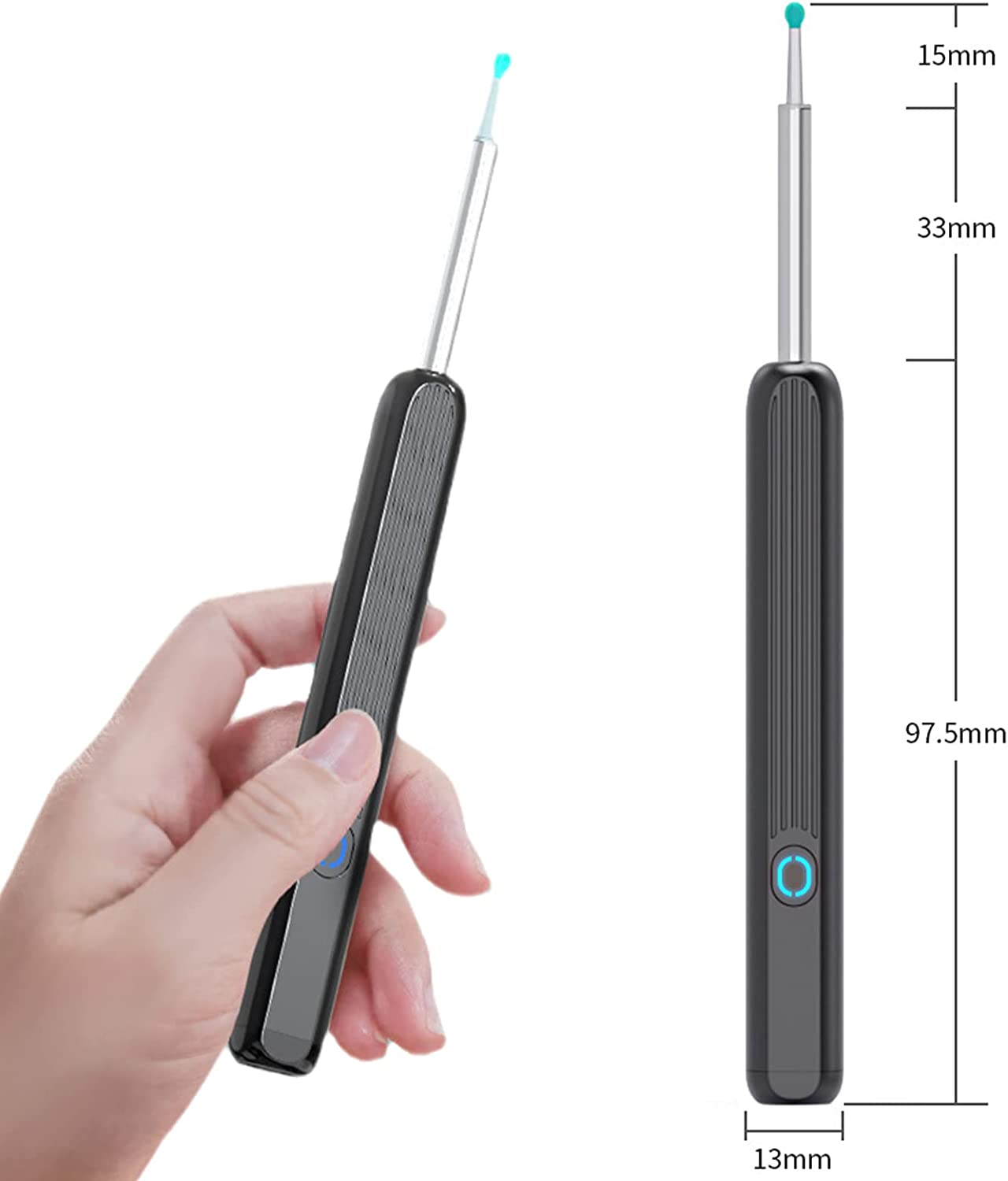 (🎅Early Xmas Offer 1000pcs 50% OFF) Wi-Fi visible Ear Wax Removal, USB 1080P HD load otoscope