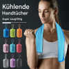 🔥Tragbares Kühlhandtuch,  weiches und atmungsaktives Eishandtuch für Yoga, Sport, Laufen, Training, Camping