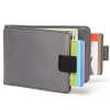 Extra-large capacity thin leather pull-wallet - At least 20 cards and a lot of cash