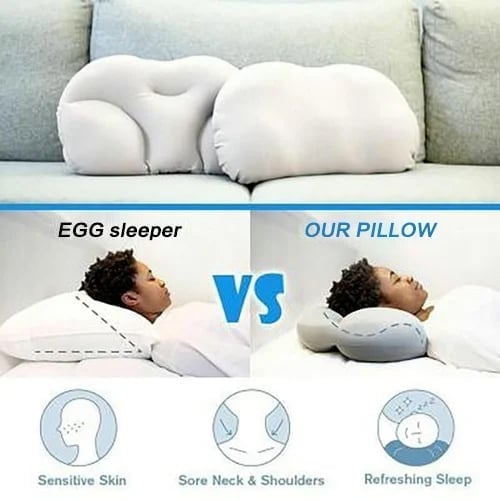 [🎄Early Christmas Sale 45% off ]Egg Pillow Baby Sleep Orthopedic Sleep Neck Pillow