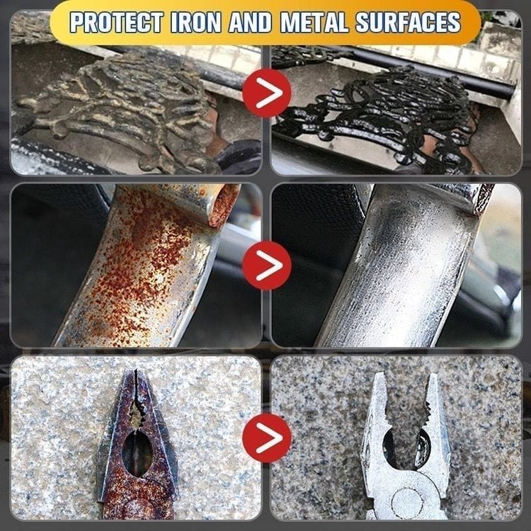 🔥(HOT SALE - 50% OFF) Water-based Metal Rust Remover