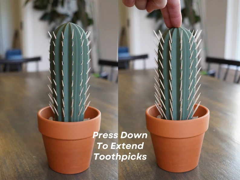 Cactus Toothpick Dispenser (Buy 2 Get Free shipping)