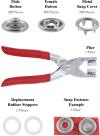 Summer Hot Sale 48% OFF - Metal Snaps Buttons With Fastener Pliers Press Tool Kit (BUY 2 FREE SHIPPING NOW)