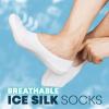 Christmas Hot Sale 48% OFF - Breathable Ice Silk Socks(buy 3 get 1 free now)