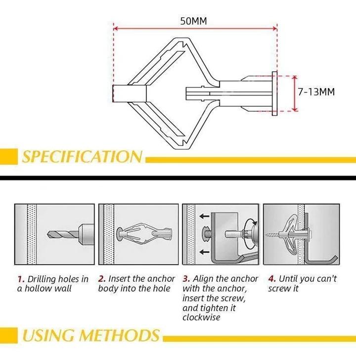 ⛄Early Spring Hot Sale 50% OFF⛄ - Aircraft Expansion Anchor Bolt -Buy More Save More