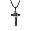 ✝️100% Handmade Crown Of Thorns Cross Necklace
