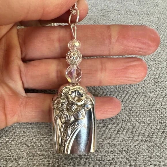 🔥LAST DAY 50% OFF🔔Handmade Silver Sterling Fairy Bell Chimes
