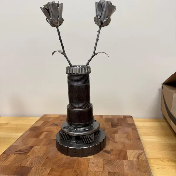 🌹100% Handmade Silver Limited Edition Rose (𝐂𝐡𝐚𝐝 𝐒𝐦𝐢𝐭𝐡 𝐇𝐚𝐧𝐝𝐦𝐚𝐝𝐞®)