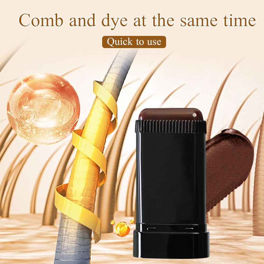 🔥LAST DAY PROMOTION 70% OFF💥Portable Hair Dye Comb for Gray Hair Coverage - Waterproof and Sweatproof