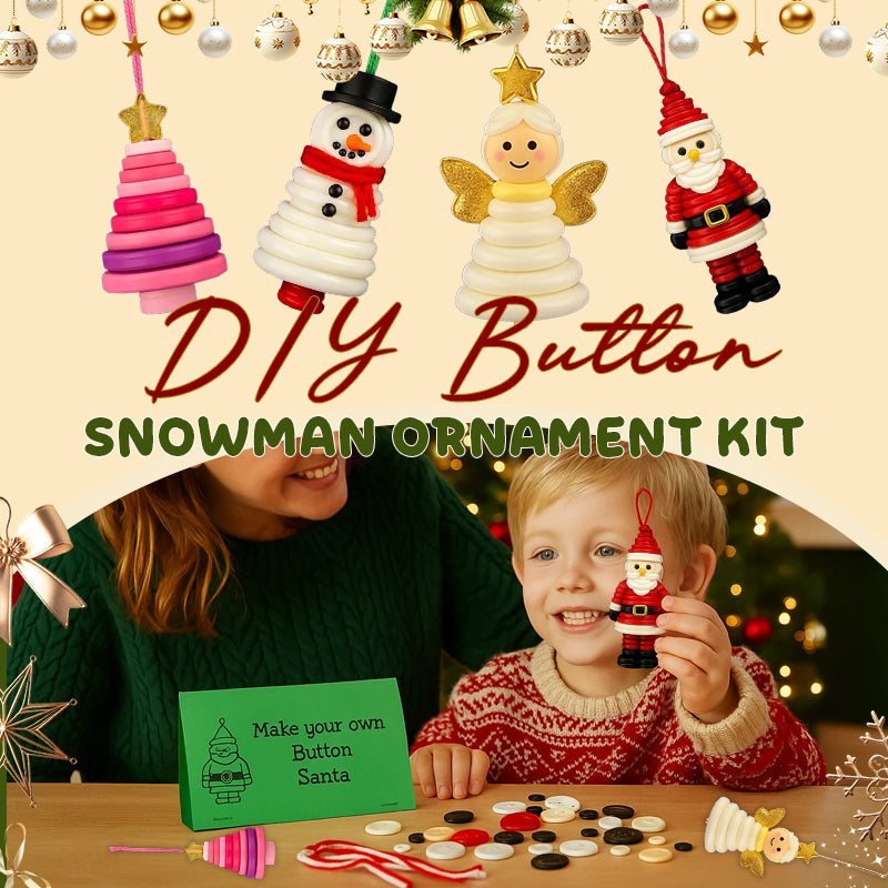 🎀Limited-Time Fall Offer: 60% OFF! 🎁Christmas Decoration DIY Button Kit