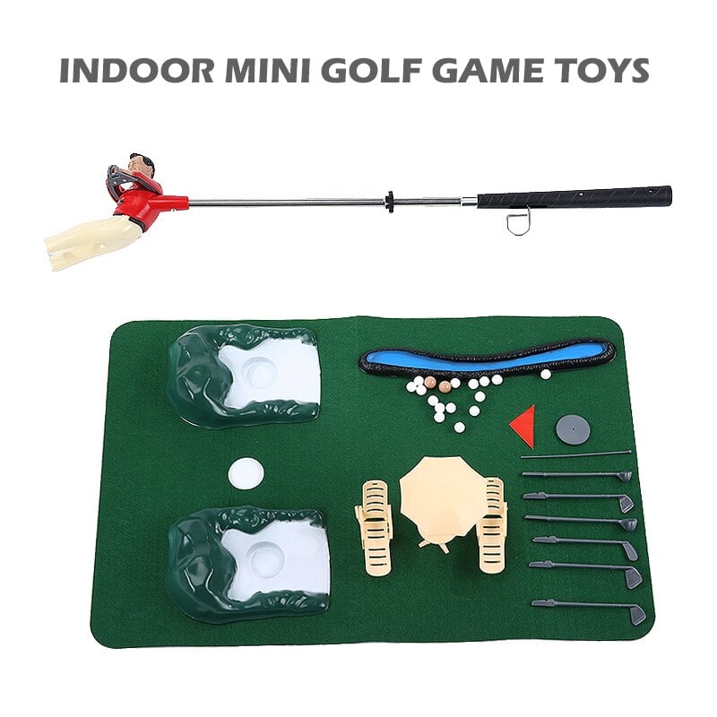 🔥(Last Day Promotion -50% OFF)⛳Mini Golf Toys, Play Golf Indoor Games - BUY 2 FREE SHIPPING