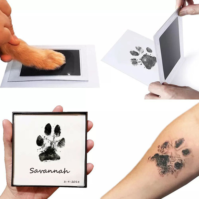 💕Last Day Sale-Inkless No Mess Pet Paw Print Kit