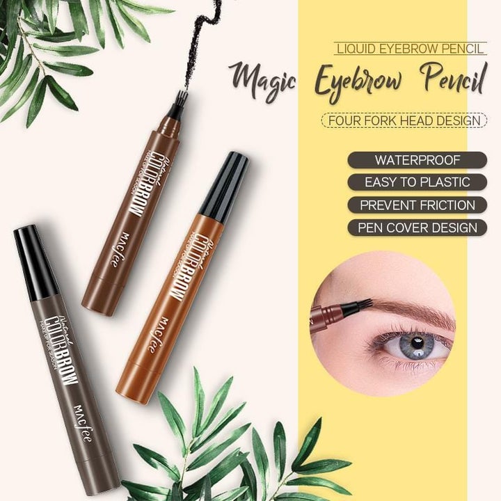 (🌲Early Christmas Sale- SAVE 48% OFF)Waterproof 4-Point Eyebrow Pen(BUY 3 GET EXTRA 20% OFF)