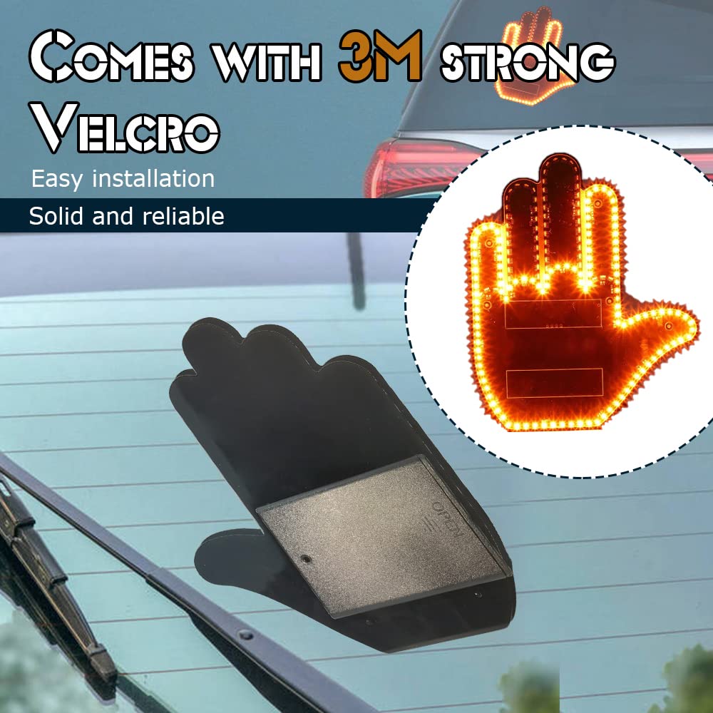 (Last Day Promotion - 50% OFF) ✨Car Light Hand Finger🤚🤘👊