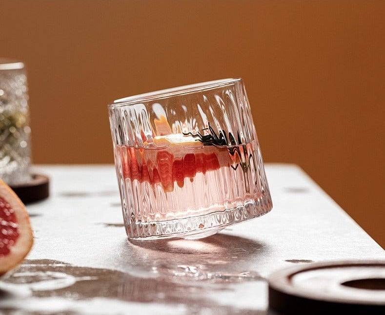 Classic Glacier Rocking Whiskey Glass