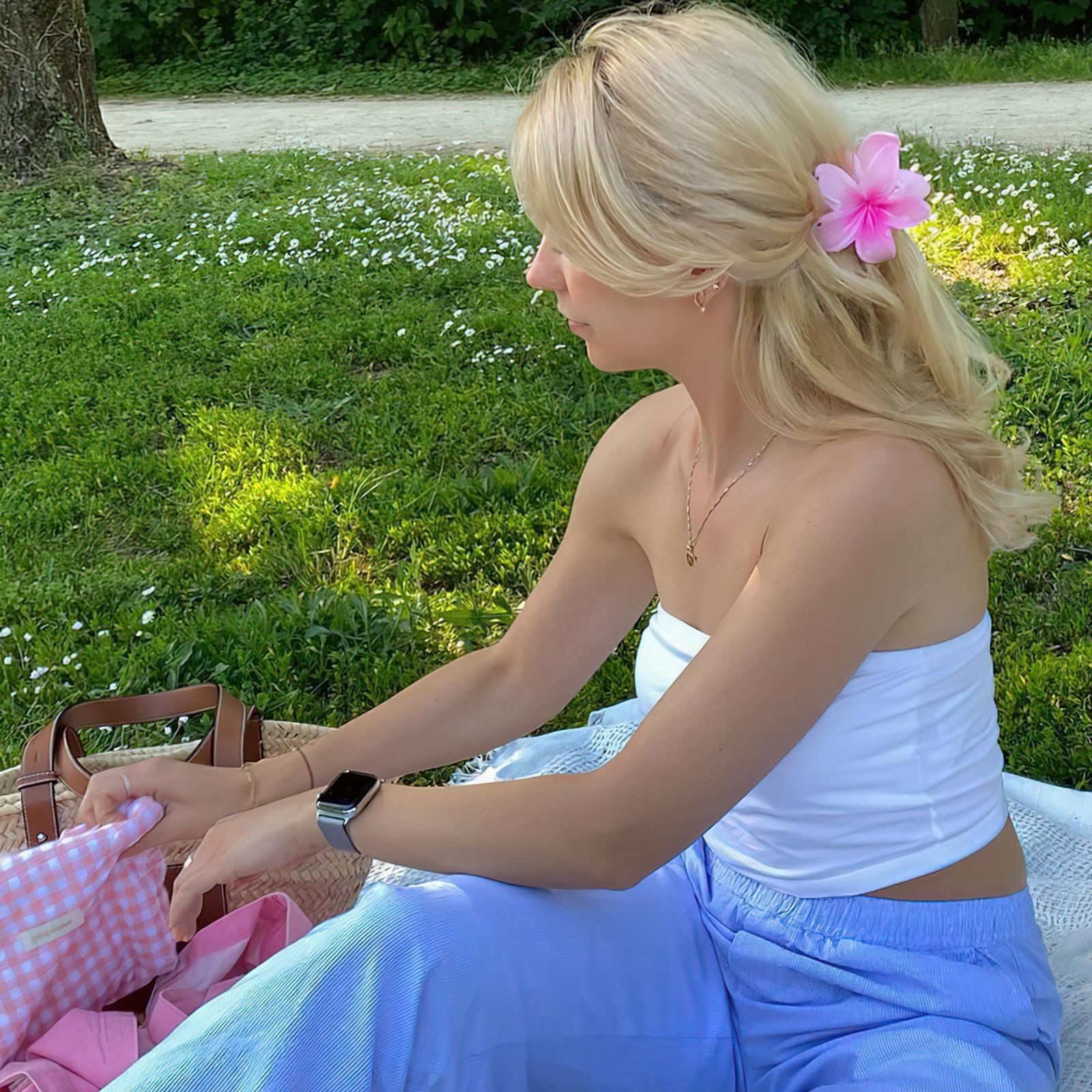 🌼Kaufe 2 Erhalte 1 Kostenlos🌸Blumen-Haarspange – Erblühe mit jedem Style