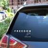 Charlie Kirk Sticker💙 - Protect Our Freedom with American Flag Design