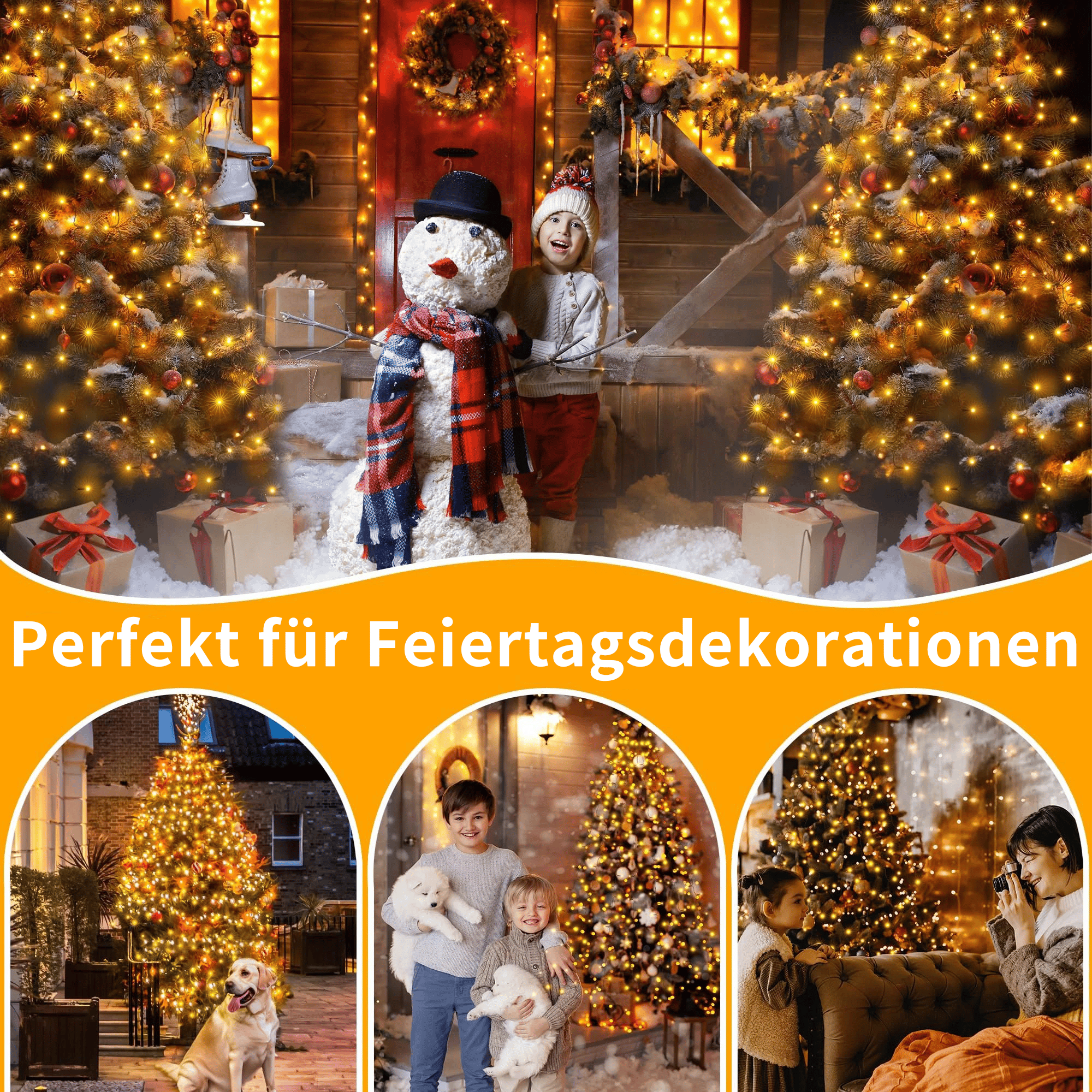 🎄Feiertags-Vorverkauf: Sparen Sie 49 %🔥Weihnachtsbaum-Wasserfalllichter mit Ring(Wasserdicht)
