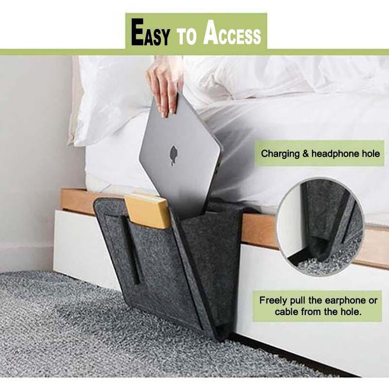 Last Day Promotion 48% OFF - Sofa Bedside Felt Storage Bag