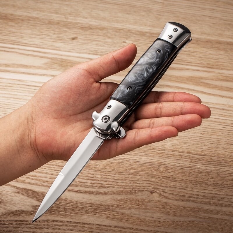 🔥Last Day Promo - 50% OFF 🎁Stainless Steel Resin Handle Folding Knife | Buy 2 Free Shipping