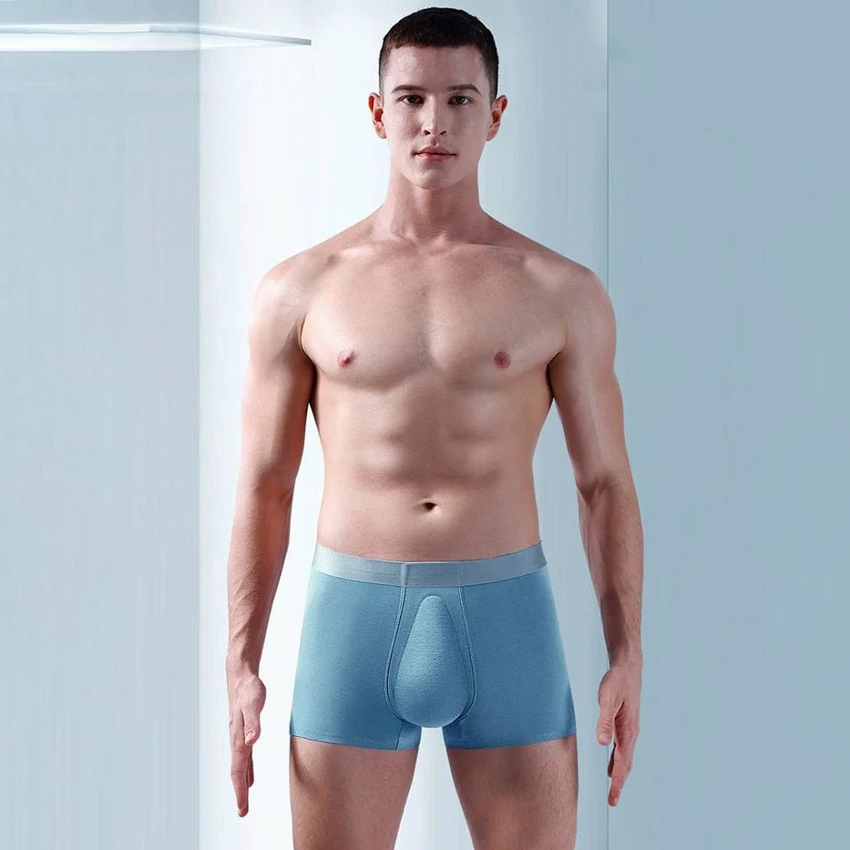 Letzter Tag 50% RABATT-Herren-Unterhosen aus Bio-Latex mit Stützbeutel