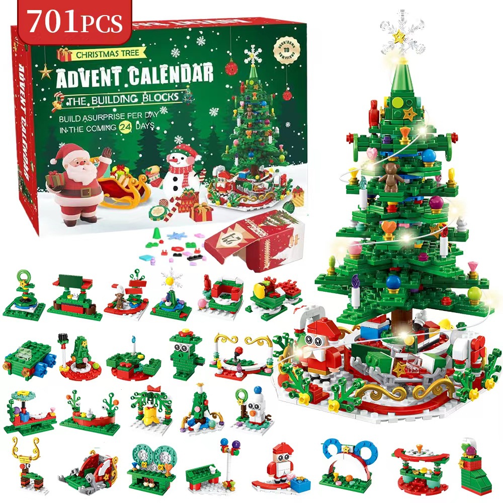 🔥2024 Christmas New Early Sale 59% Off🌲Christmas Building Blocks Ornaments