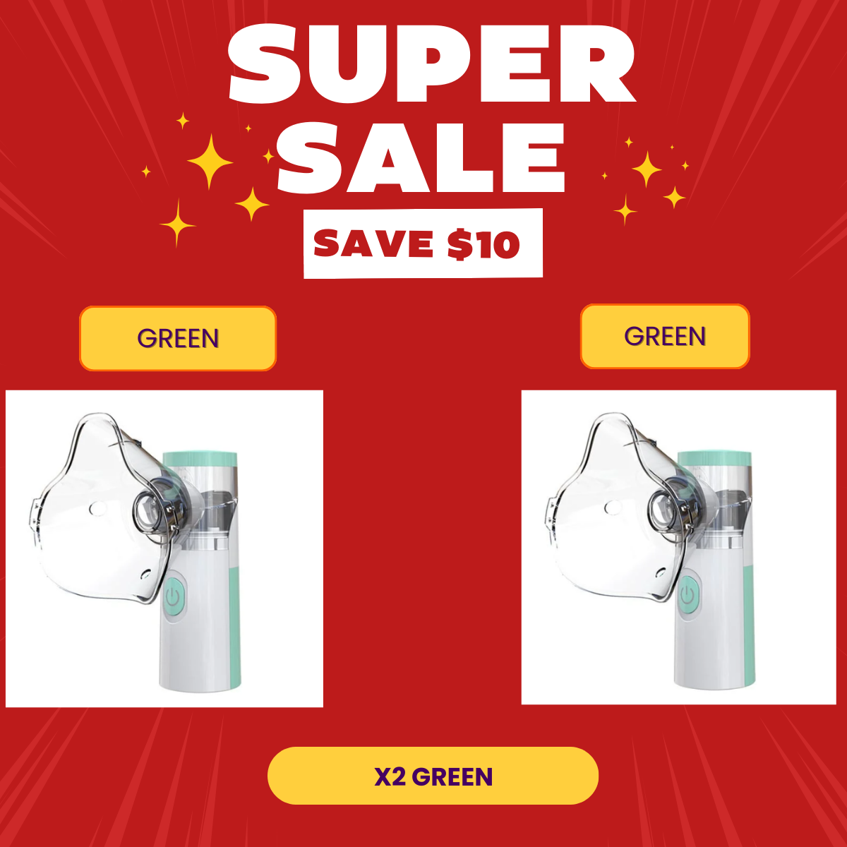 🔥HOT SALE 49% OFF 💖 Nebulizer Portable Machine For Adult & Kids