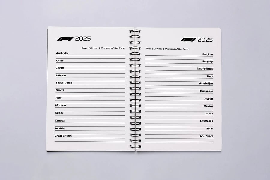 🎅Christmas Promotion 48% OFF-🎁-🏎️2025 Formula Planner & Calendar🏁Buy 2 Get Free Shipping