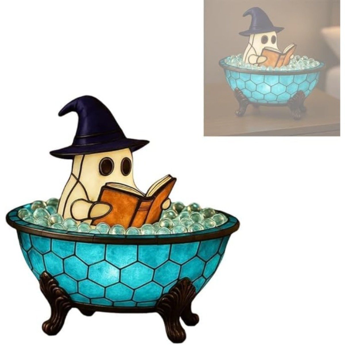 🎁TikTok Last Day Sale - 70% OFF👻Halloween Ghost Bubble Bath Lamp