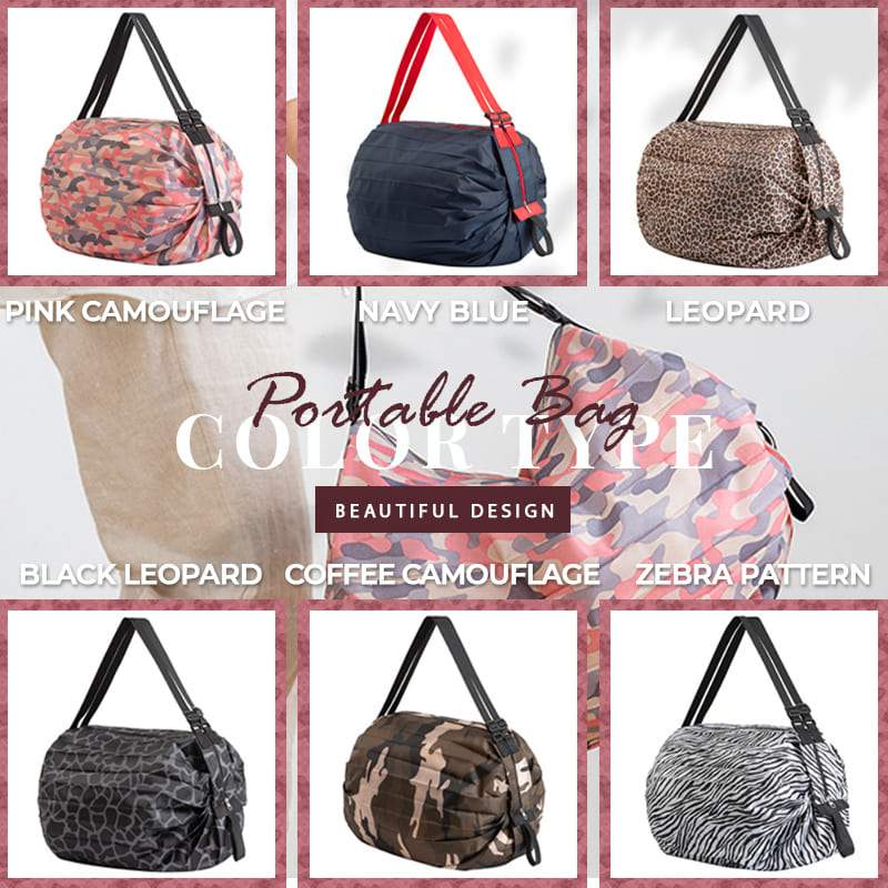 (🌲Early Christmas Sale- 48% OFF) Portable Shopping Bag - Buy 3 get 10% OFF