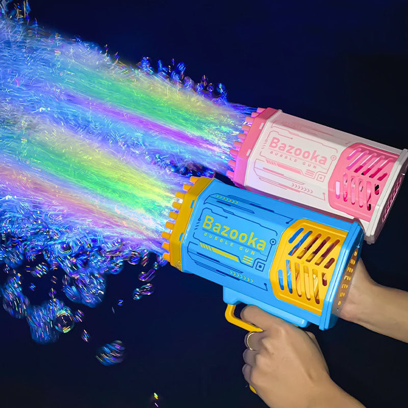 (🔥Last Day Promotion 50% OFF) 69-Hole Bubble Gun With Colorful Led Lights - Buy 2 Get Extra 10% OFF & Free Shipping