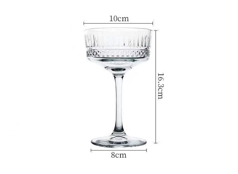 Italian Carved Manhattan Globet