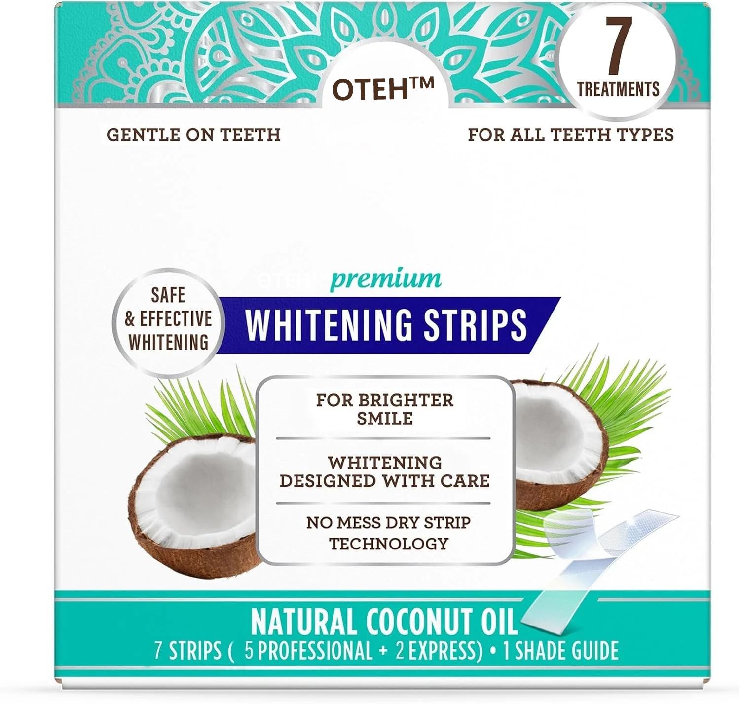 🔥Last 4 hours Sale--GuruNanda Teeth Whitening Strips