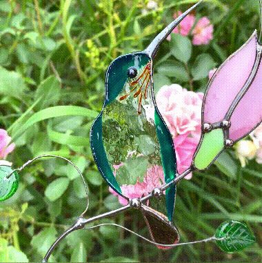 🎖️July 4th Flash Sale: 50% OFF Sitewide! 💕<strong>Handmade<strong> Hummingbird Colorful Window Hangings, Buy 2 Save 10%