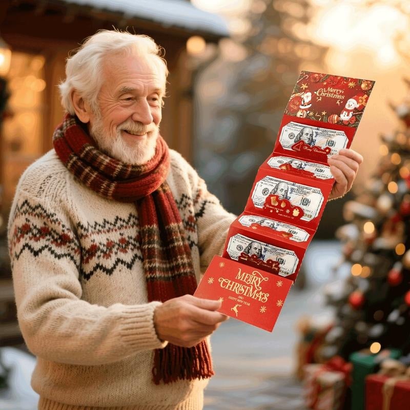 🔥LAST DAY 50% OFF🎄Christmas Cash Gift Envelope
