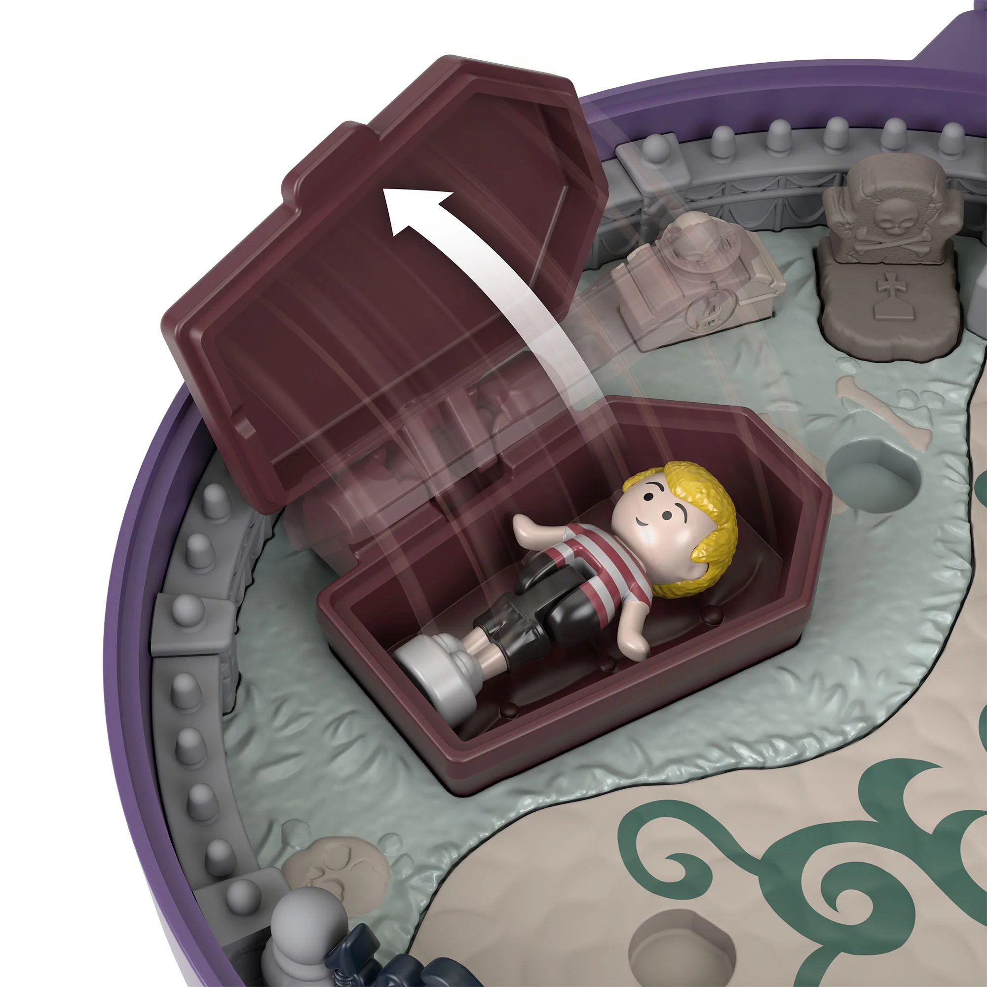 Polly Pocket Collector The Addams Family Compact, Special Edition Dolls and Playset