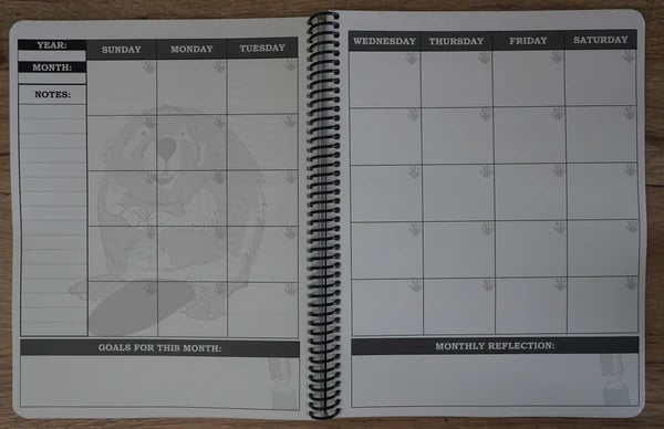 Indigenous-Themed Yearly Planner