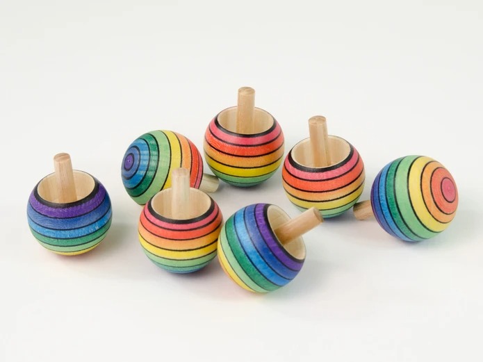 Summer Hot Sale 50% OFF - Mader Spinning Turn Top Rainbow( 3 Pcs)