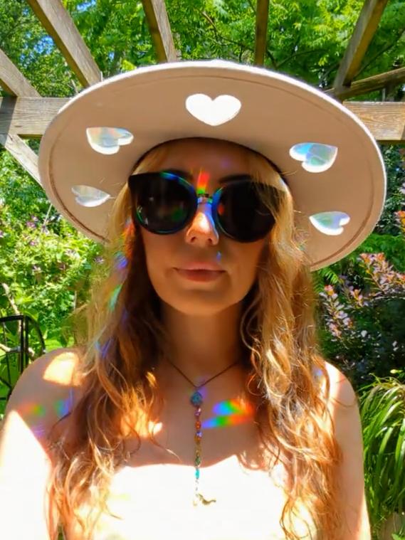 Rainbow Prism Witch Hat