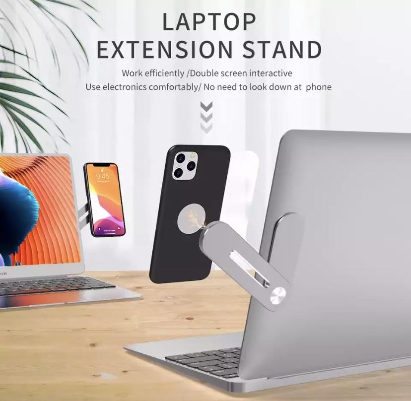 (🔥Last Day Promotion- SAVE 48% OFF) Aluminum Alloy Laptop Extension Stand - Buy 2 Free Shipping