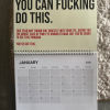 🤣The Year Of Your Fucking Year Calendar-Your Kick-Ass Motivational Calendar (2025)