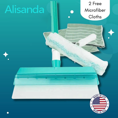 🔥2025 Hot Pick - Alisanda Recyclable Silicone Window Squeegee Kit