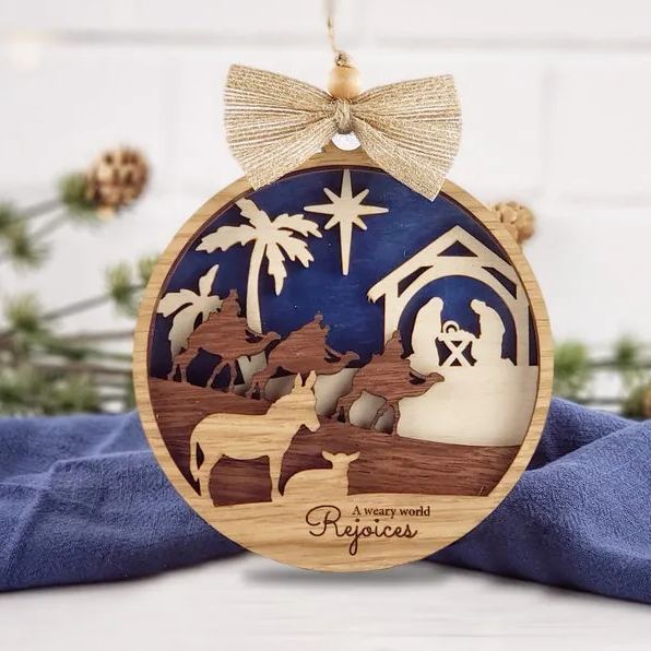 Nativity Christmas Ornament