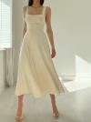 🔥Last Day 49% OFF - 💗2023 NEW WOMEN'S THICK STRAPS MIDI DRESS